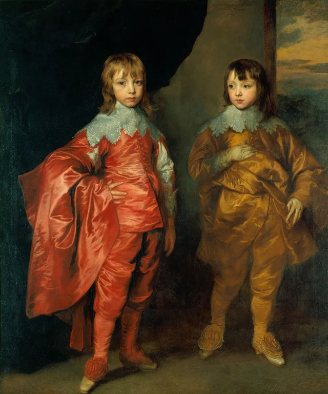 George Villiers, segundo duque de Buckingham, y lord Francis Villiers