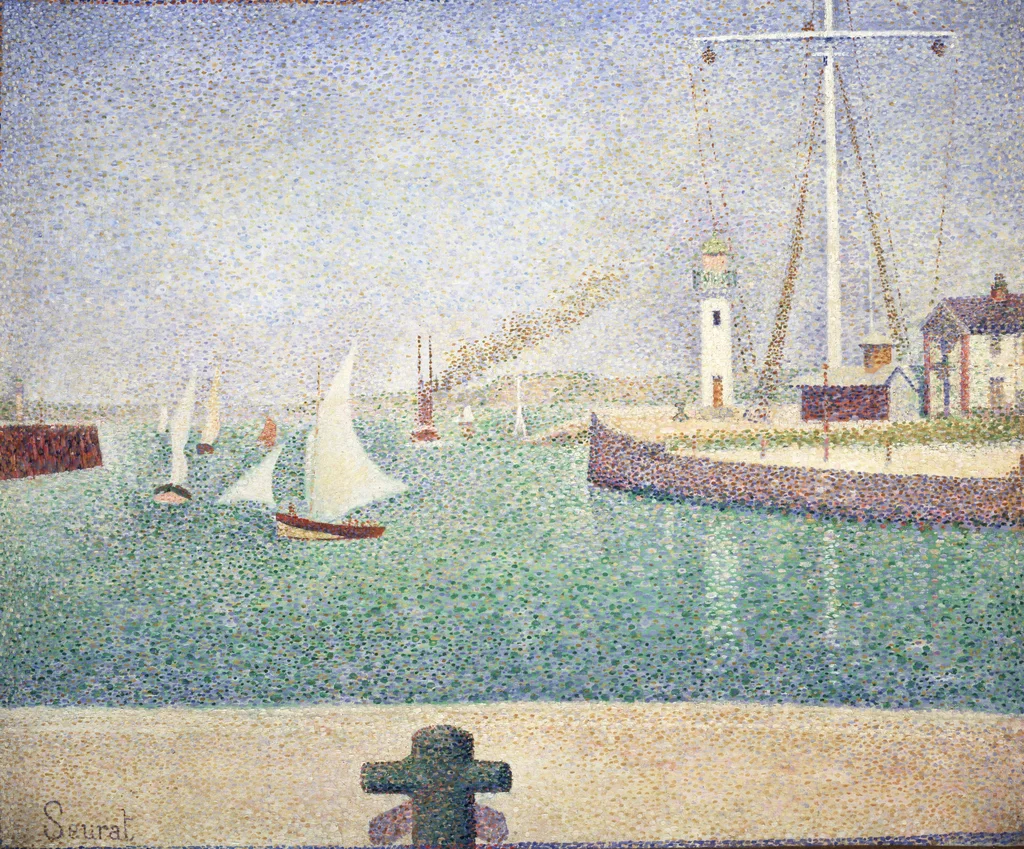 Einfahrt in den Hafen von Honfleur