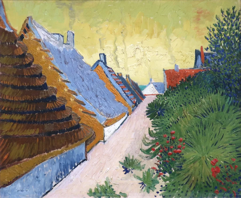 Straße in Saintes-Maries