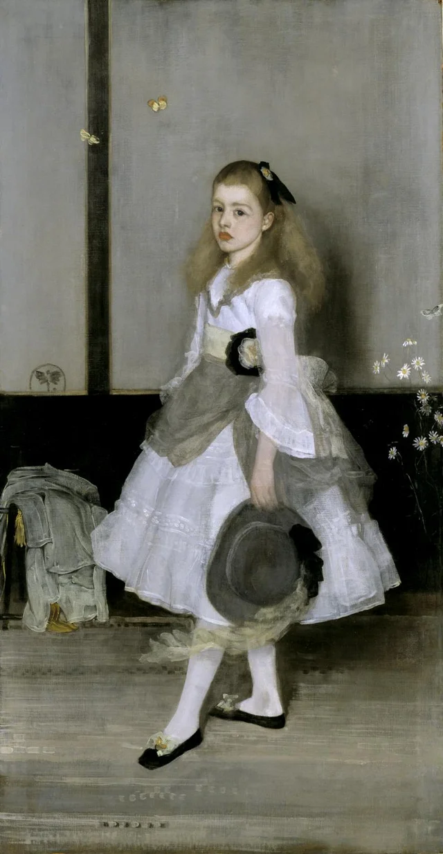 Harmony in Grey and Green: Miss Cicely Alexander