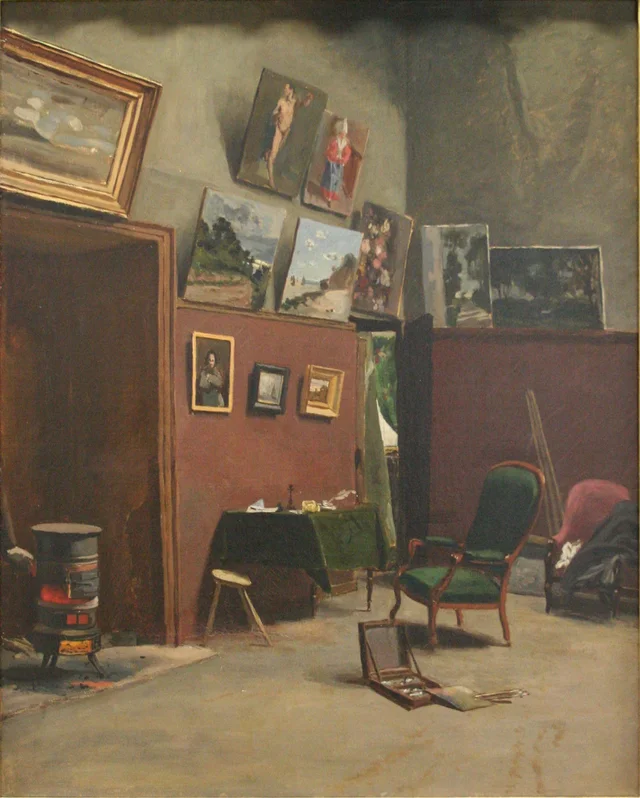 Studio in the Rue de Furstemberg