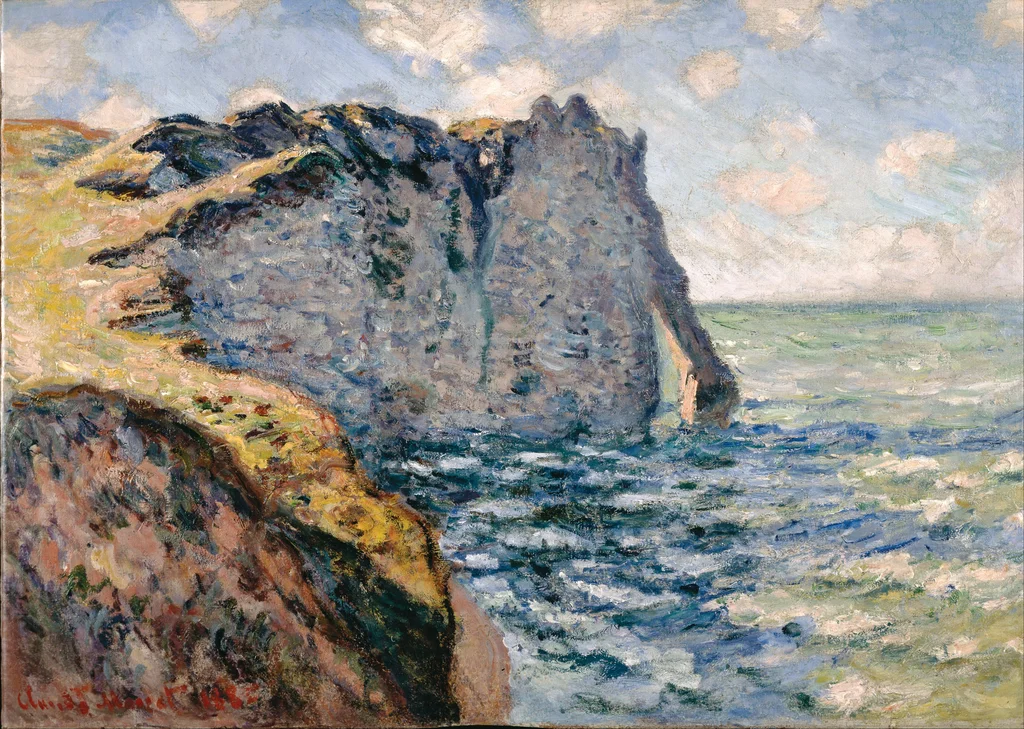 El acantilado de Aval, Étretat