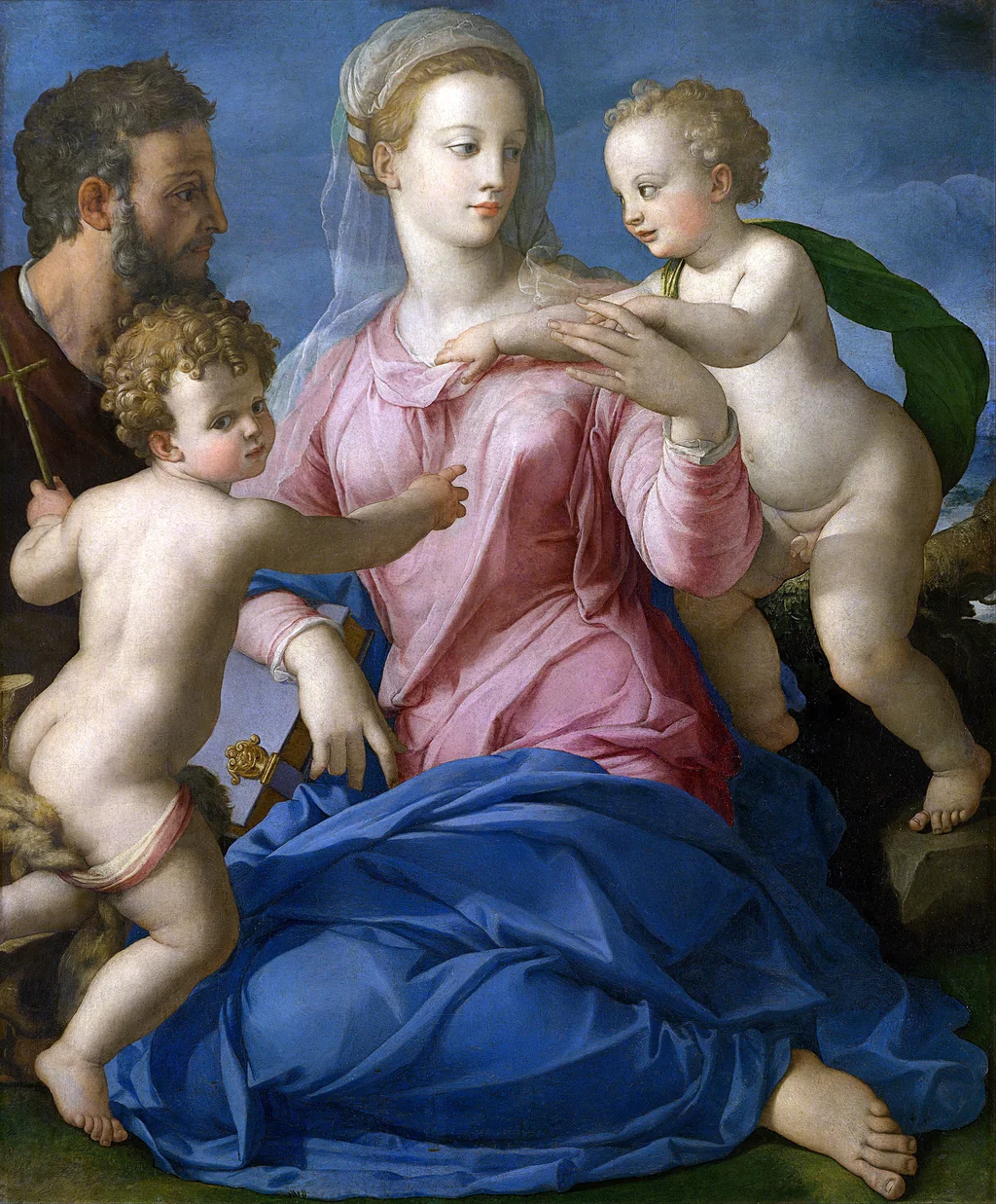 The Holy Family with the Infant Saint John the Baptist (Madonna Stroganoff)