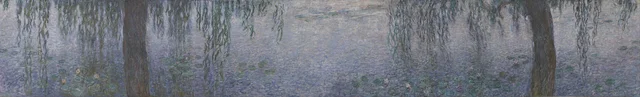 The Water Lilies - Clear Morning with Willows
