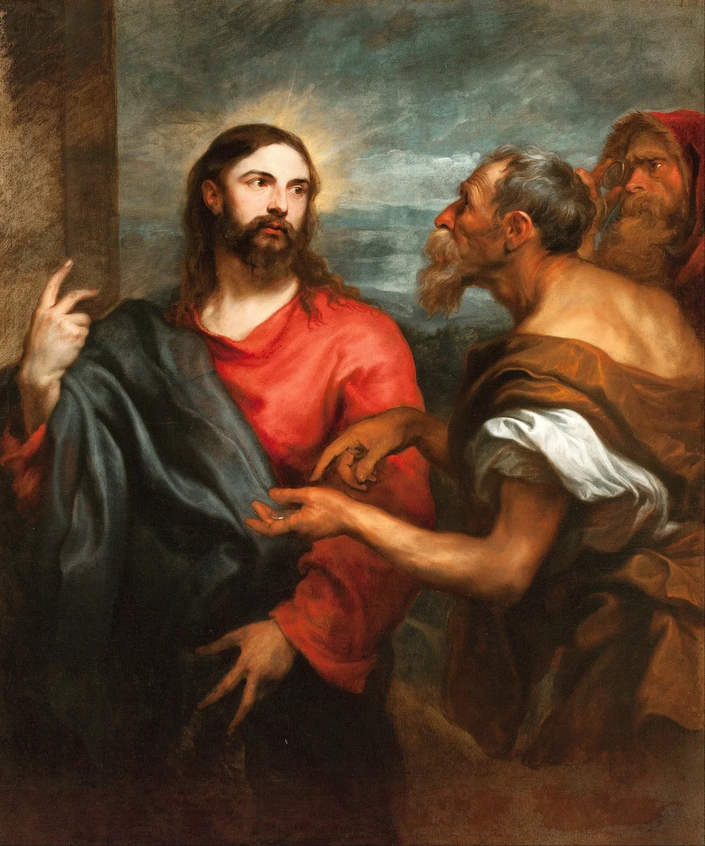 Christus mit der Münze