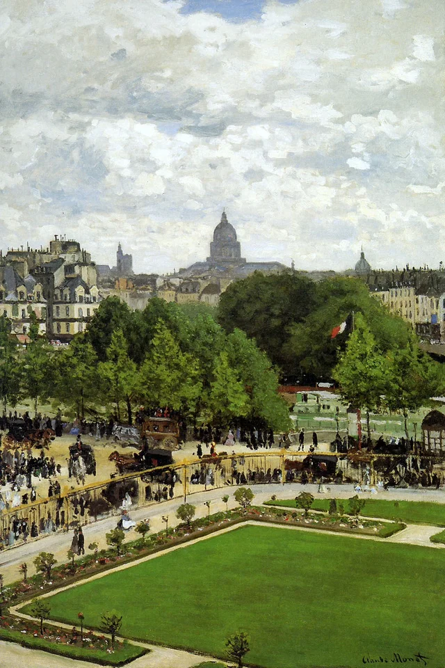 Garden of the Princess, Louvre