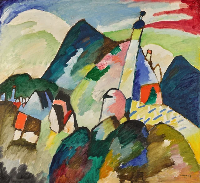 Murnau con la chiesa