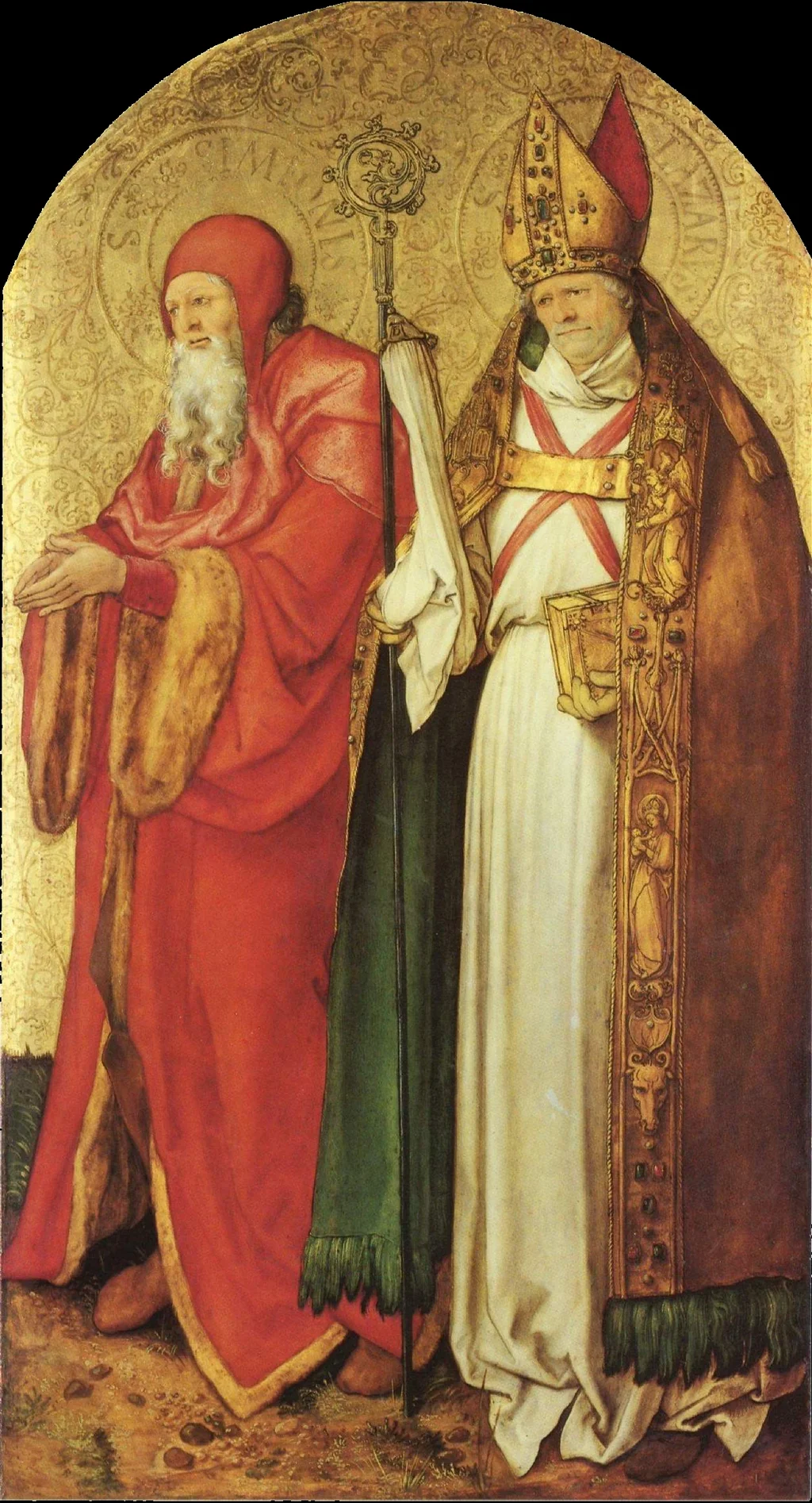 Altar Jabach: São Simeão e São Lázaro