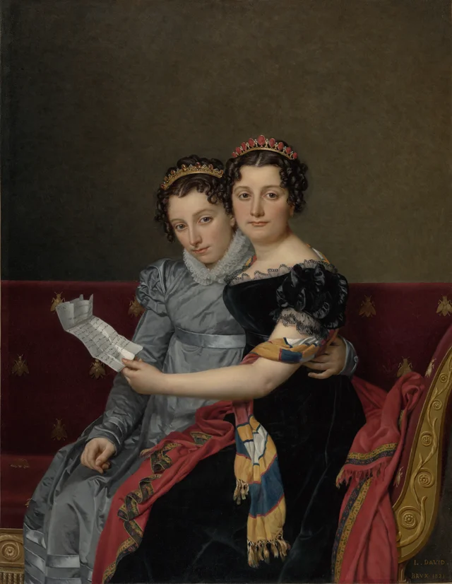 Ritratto delle sorelle Zénaïde e Charlotte Bonaparte