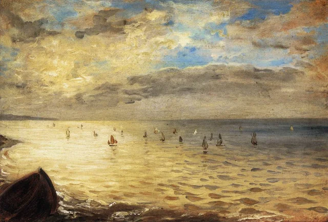 The Sea Seen from the Heights of Dieppe