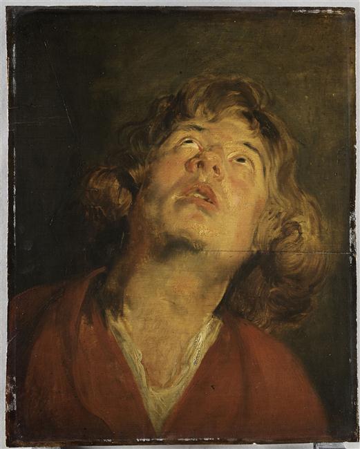 Head Study of a Saint (Saint George?)
