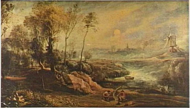 Landscape with a Bird Catcher