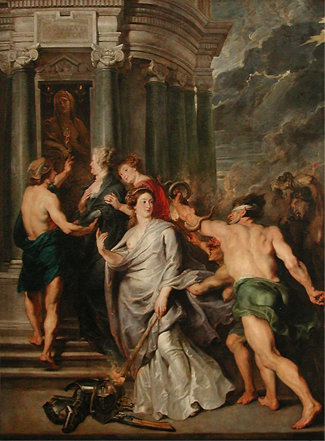 The conclusion of peace in Angers, 10 August 1620