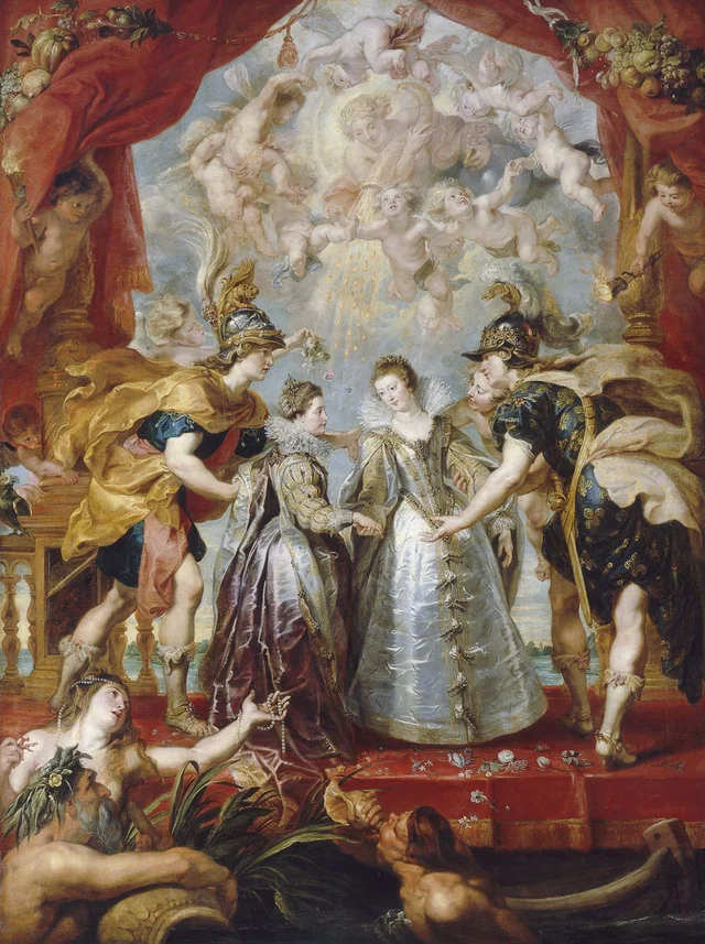 1615年11月9日、アンダイエでのスペインとフランスの王女交換