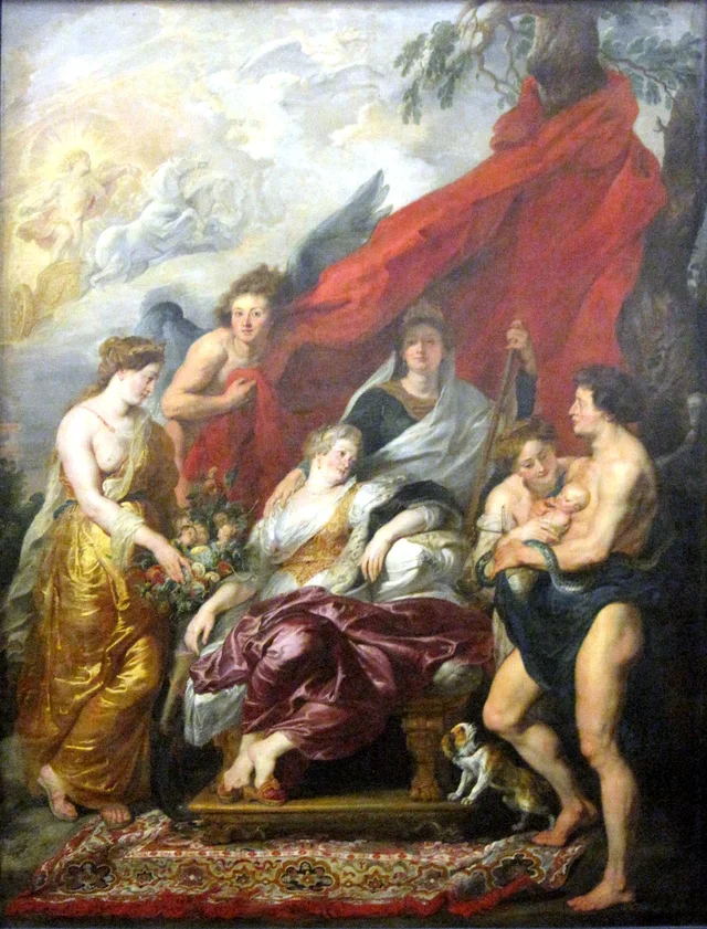 La nascita del Delfino a Fontainebleau, 27 settembre 1601