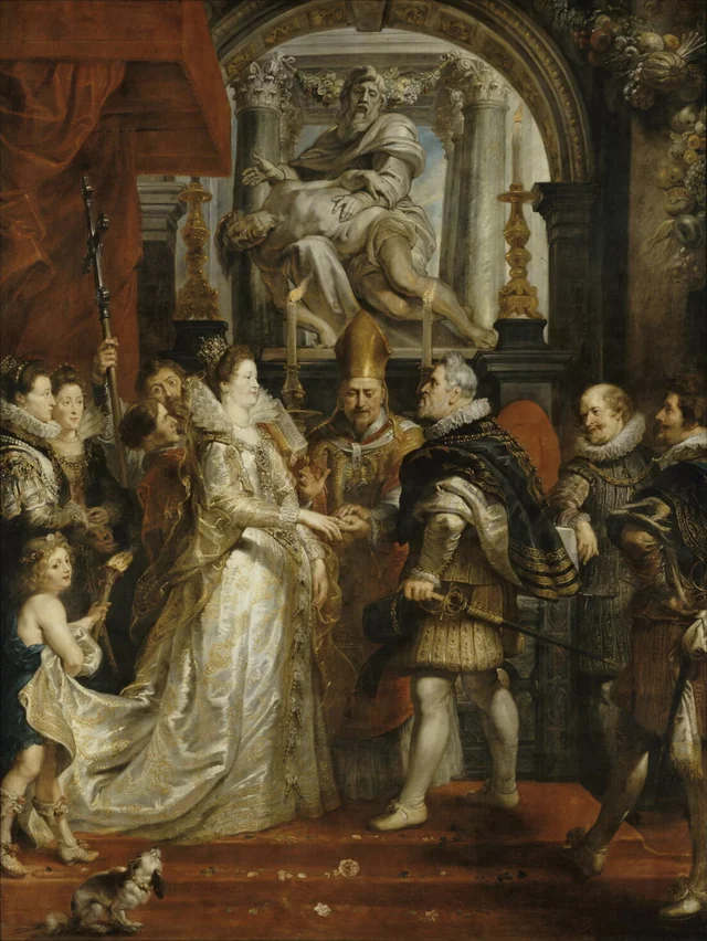 Il matrimonio per procura di Maria de' Medici con il re Enrico IV