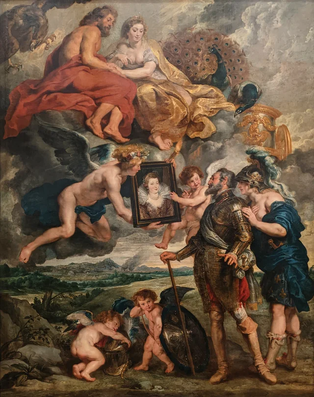 The Presentation of Marie de' Medici's Portrait to Henry IV