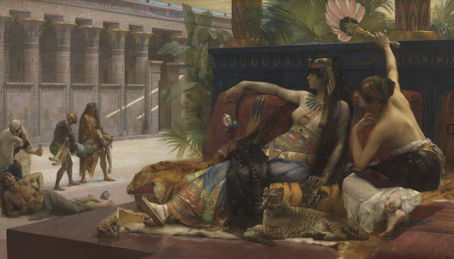 Cleopatra Testing Poisons on Condemned Prisoners