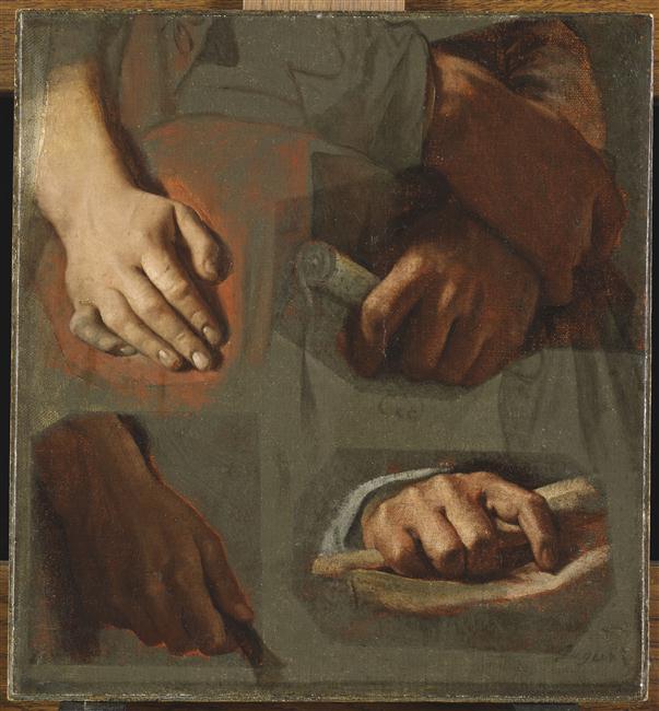 Studies for The Apotheosis of Homer