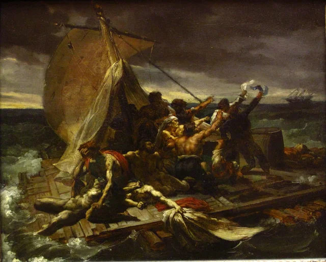 The Raft of the Medusa (first study)
