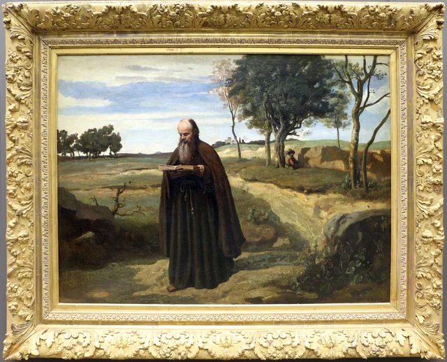 Monk Reading