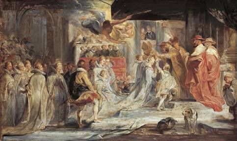 Crowning of Maria de' Medici (sketch)