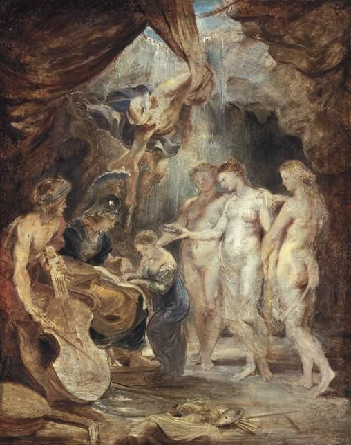 The Education of Maria de Medici (study)