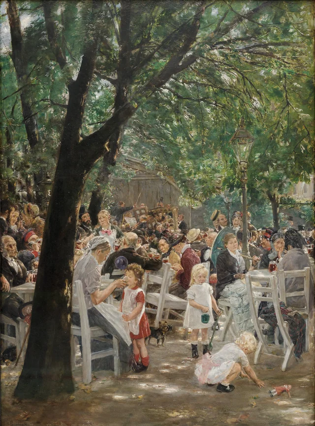 Munich beer garden