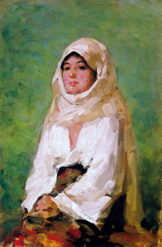 Peasant Woman with a Veil