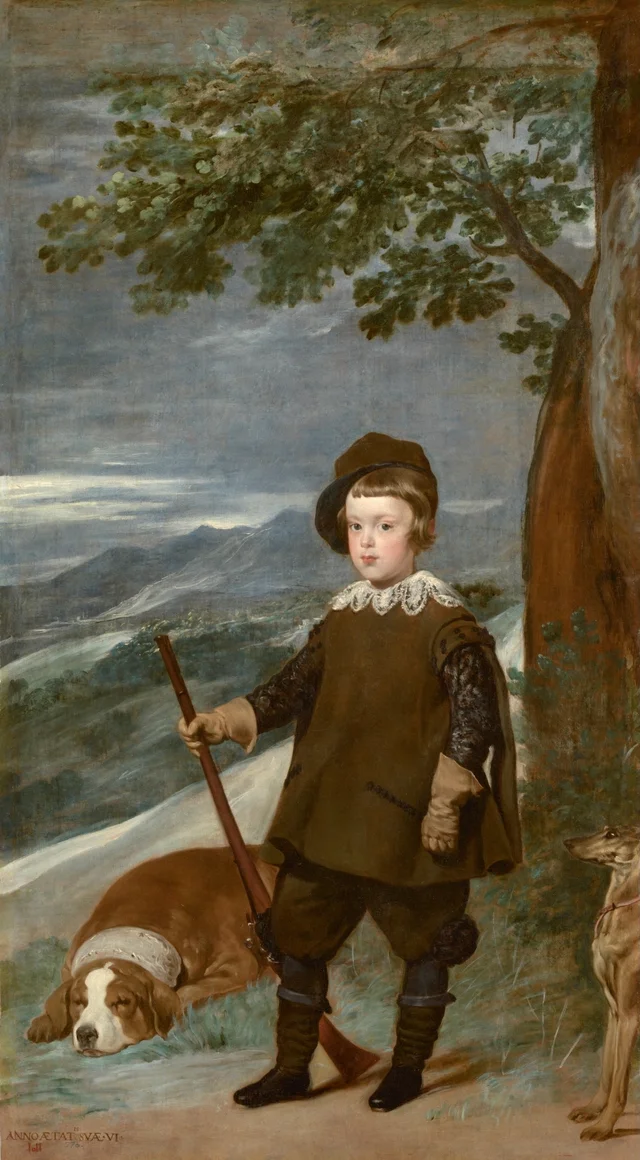 Prince Balthasar Charles as a Hunter