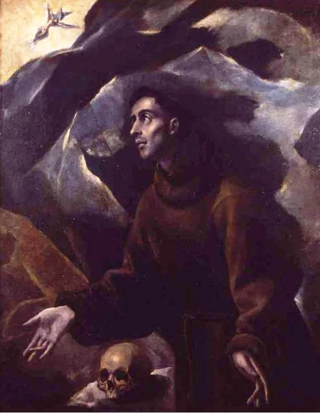 St. Francis receiving the Stigmata