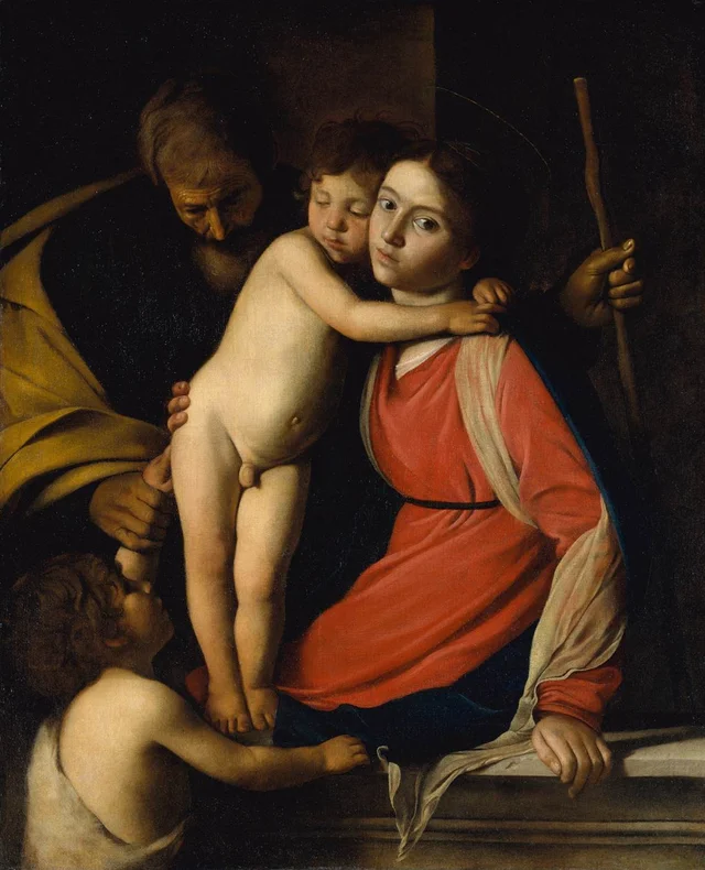 The Holy Family with Saint John the Baptist