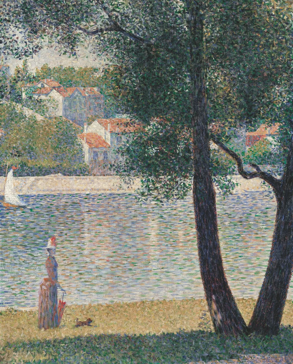 El Sena en Courbevoie