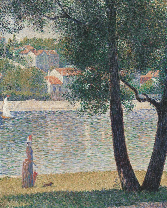 Die Seine bei Courbevoie