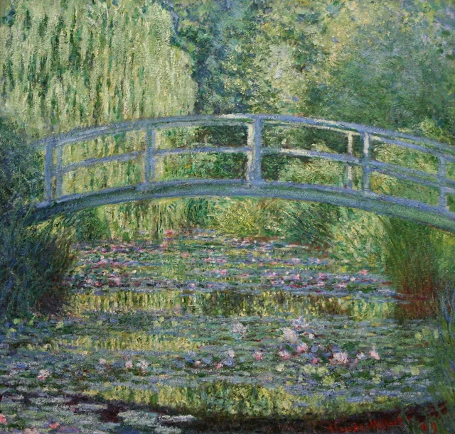 The Water Lily Pond: Green Harmony