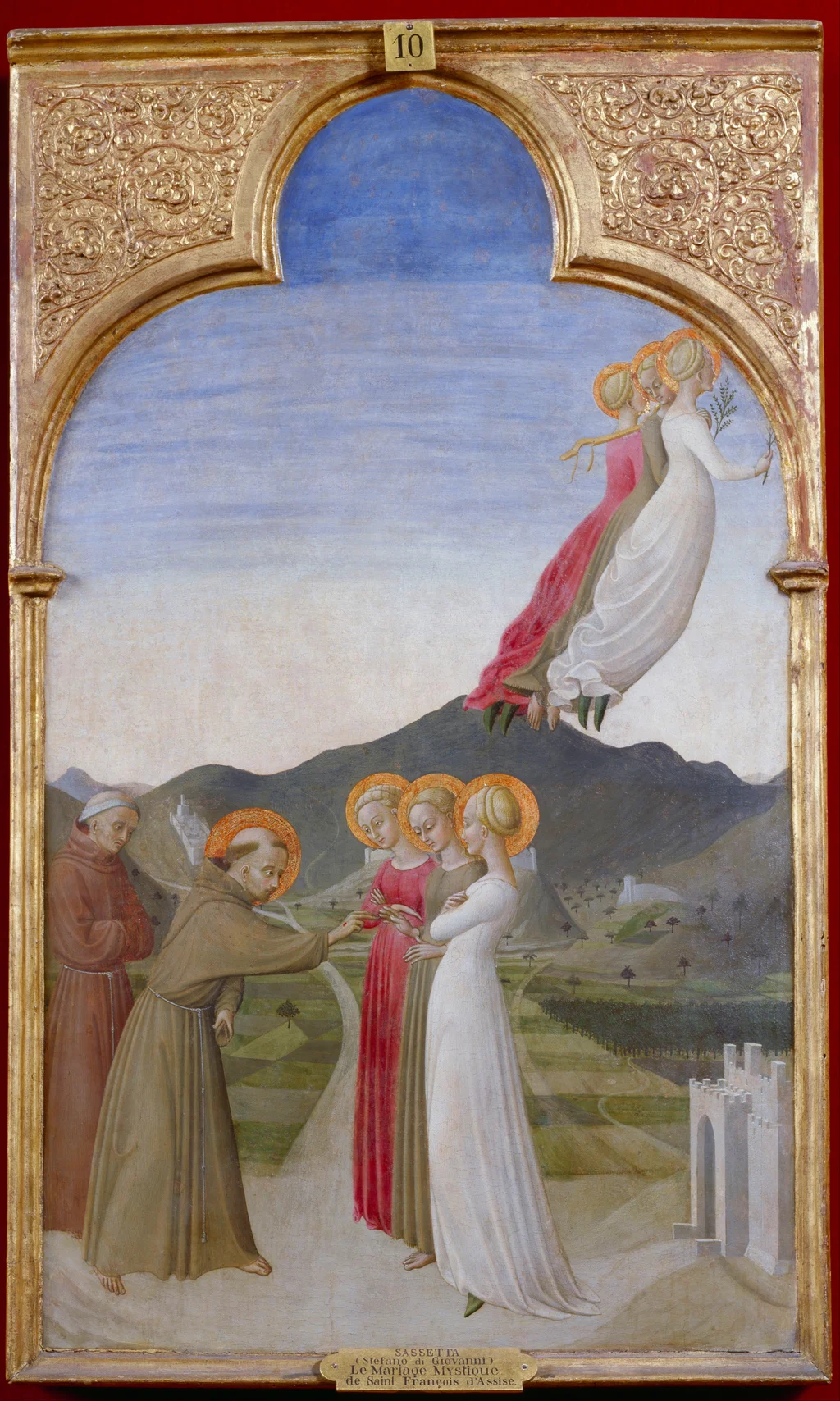 Die mystische Vermählung des heiligen Franziskus