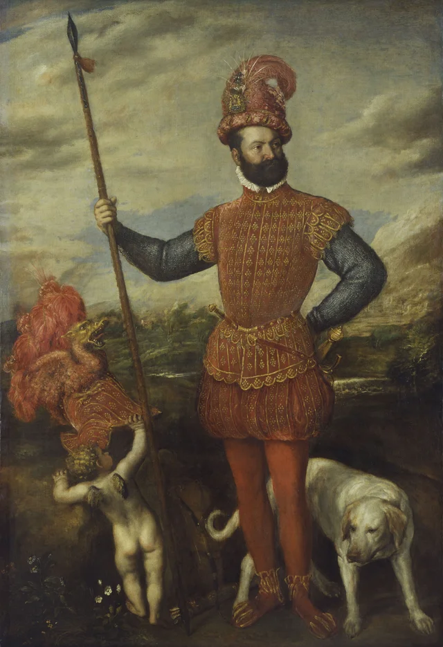 Ritratto di un generale — Uomo in costume militare
