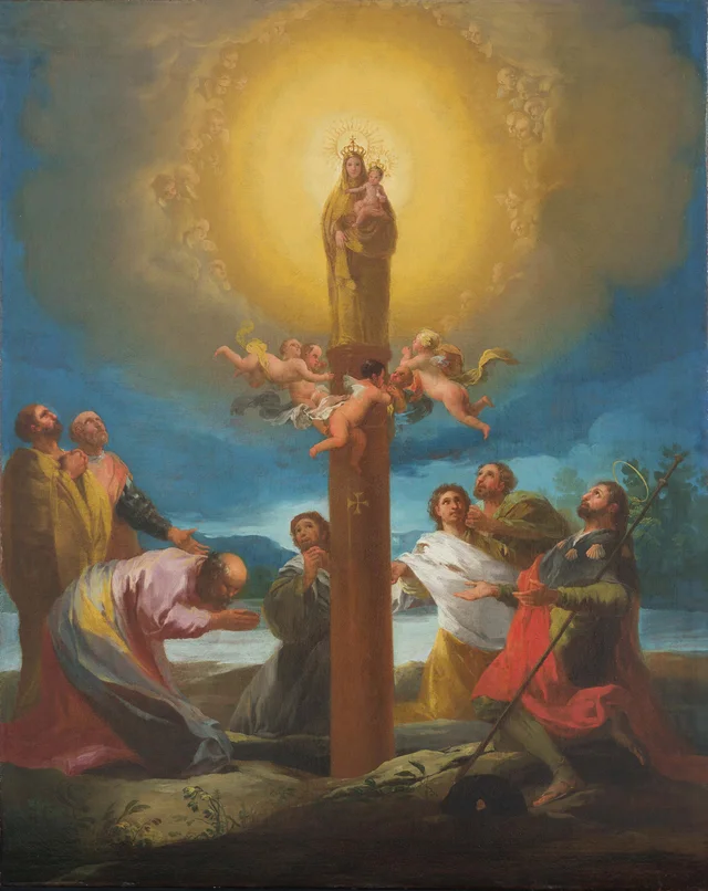 Erscheinung der Virgen del Pilar