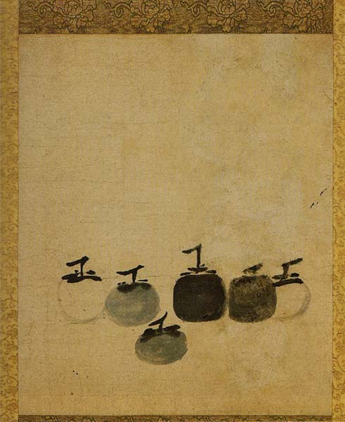 Six Persimmons