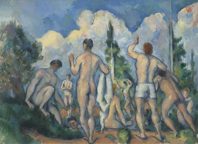 Купальщики, 1890