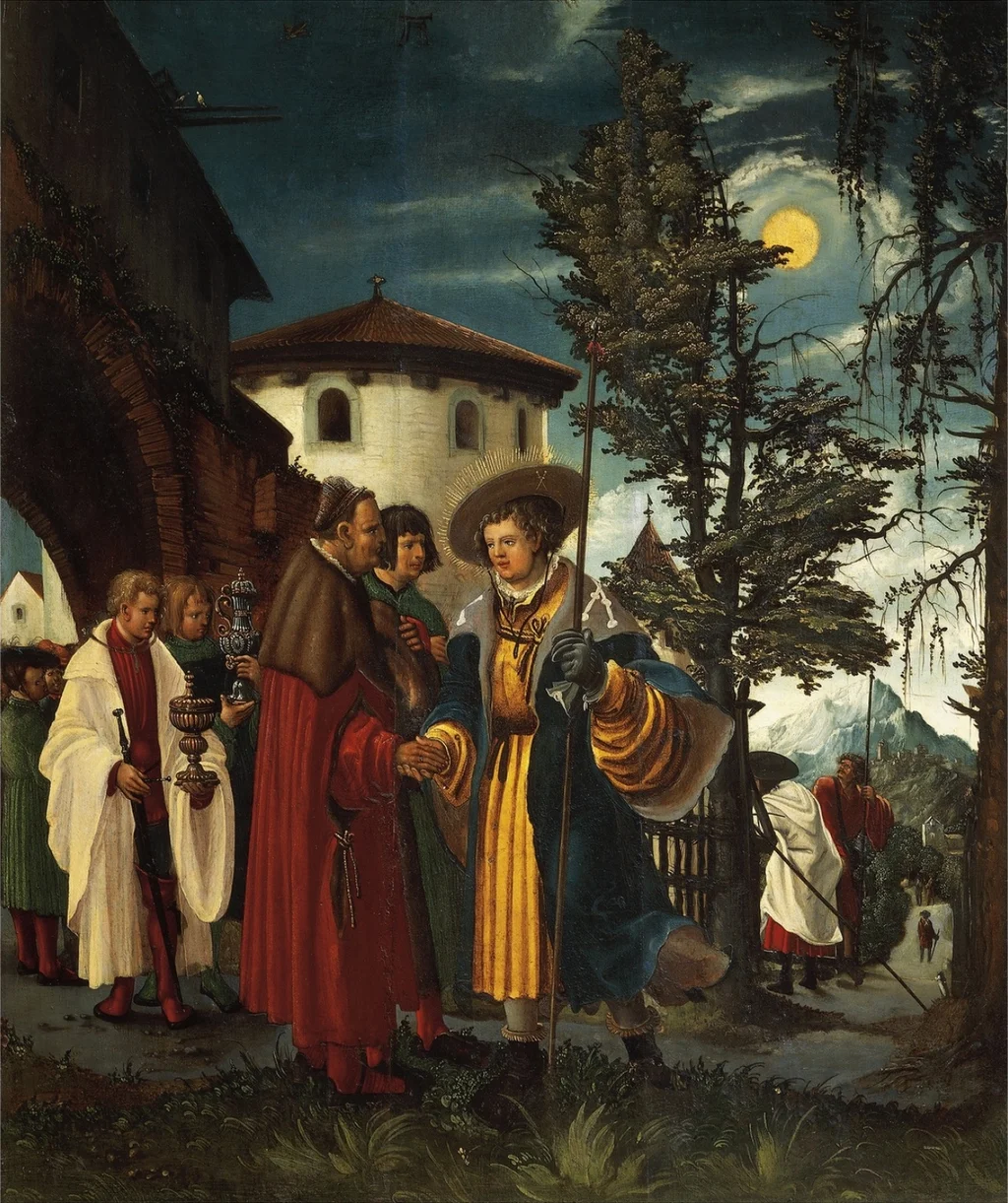 Der Abschied des heiligen Florian