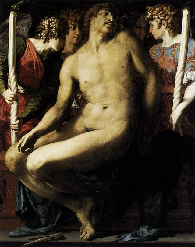 The Dead Christ with Angels