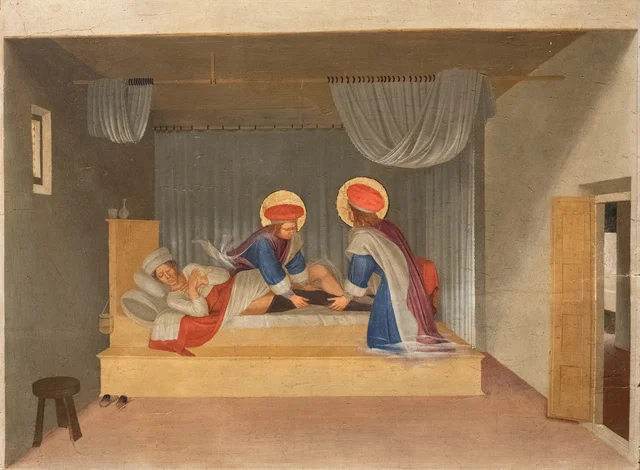 The Healing of Justinian by Saint Cosmas and Saint Damian