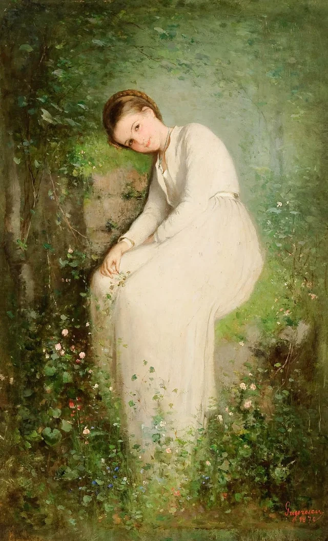 A flower among the flowers