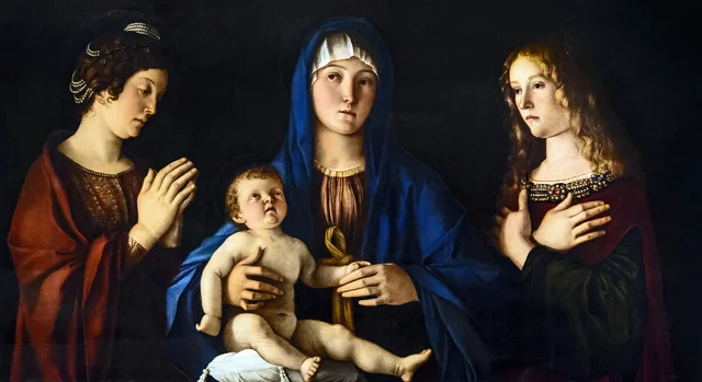 Madonna and Child between Saints Catherine and Mary Magdalene