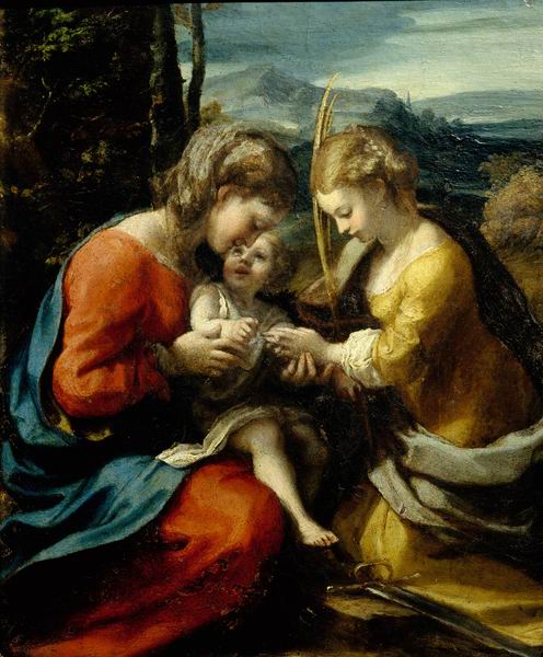 The Mystical Marriage of St. Catherine