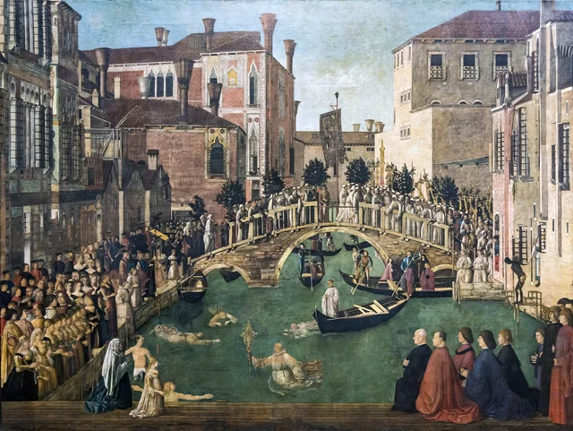 Miracle of the Cross at the Bridge of S. Lorenzo