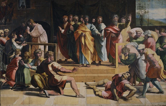 The Death of Ananias