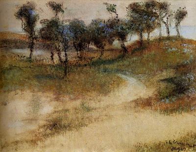 Paisaje junto al mar
