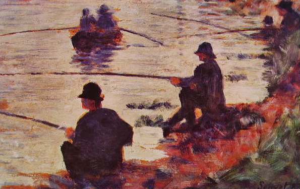 The Anglers, Study for la Grande Jatte